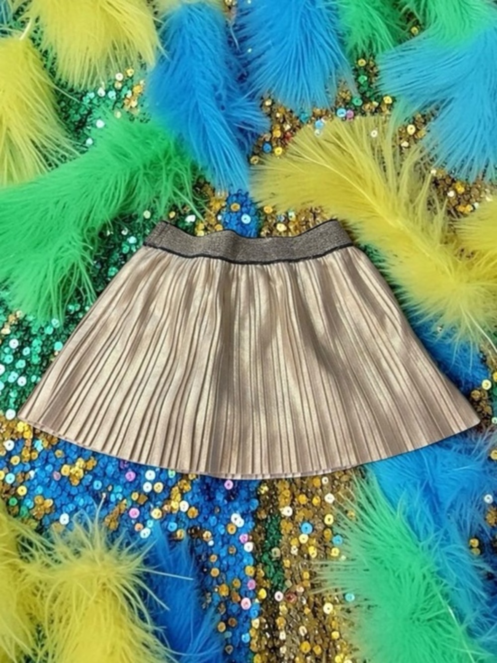Kate Spade Metallic Shimmer Skirt